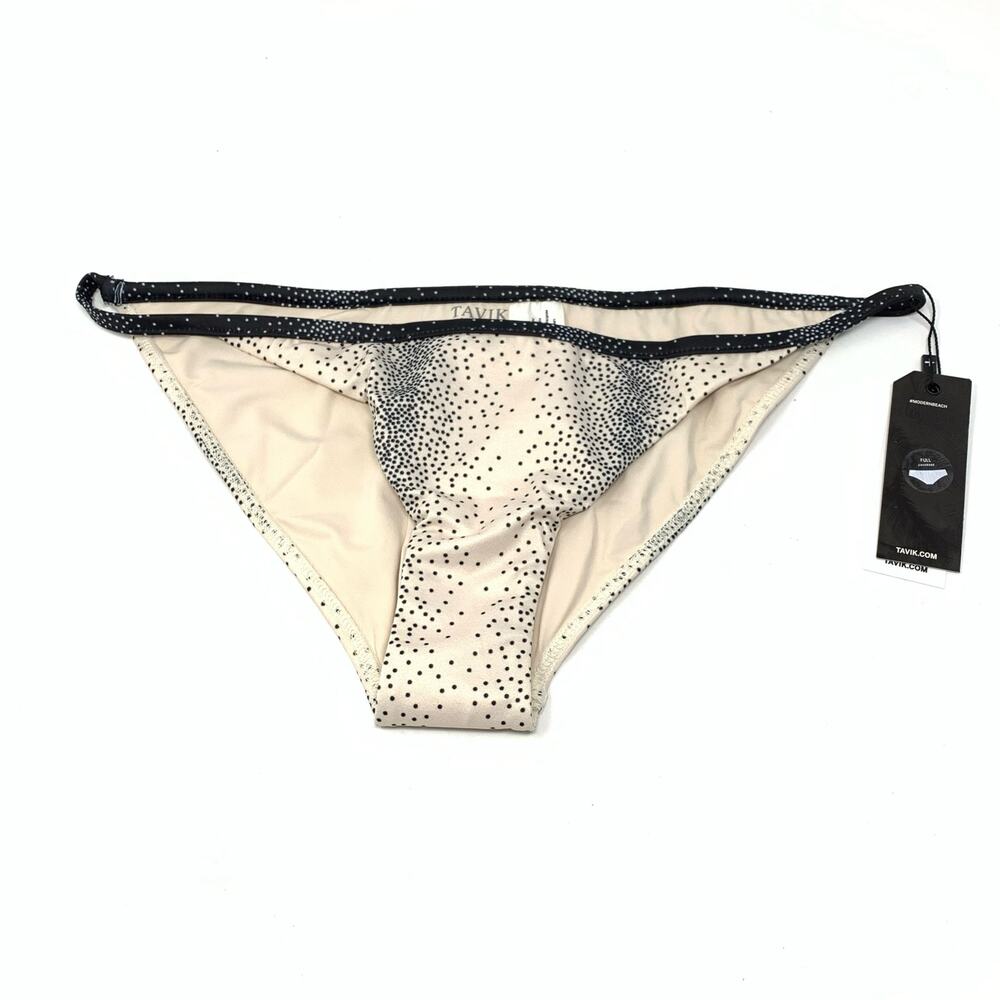 Tavik Antic Full Swim Bottom Tapioca Percy Dot Size Medium NEW